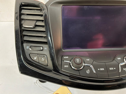 REPICTURE WITH THE RADIO B5487 2017 Chevy SS Sedan Navigation Display Radio CD Player Face Plate Screen Control Bezel Black Trim OEM - Day's Parts Yard
