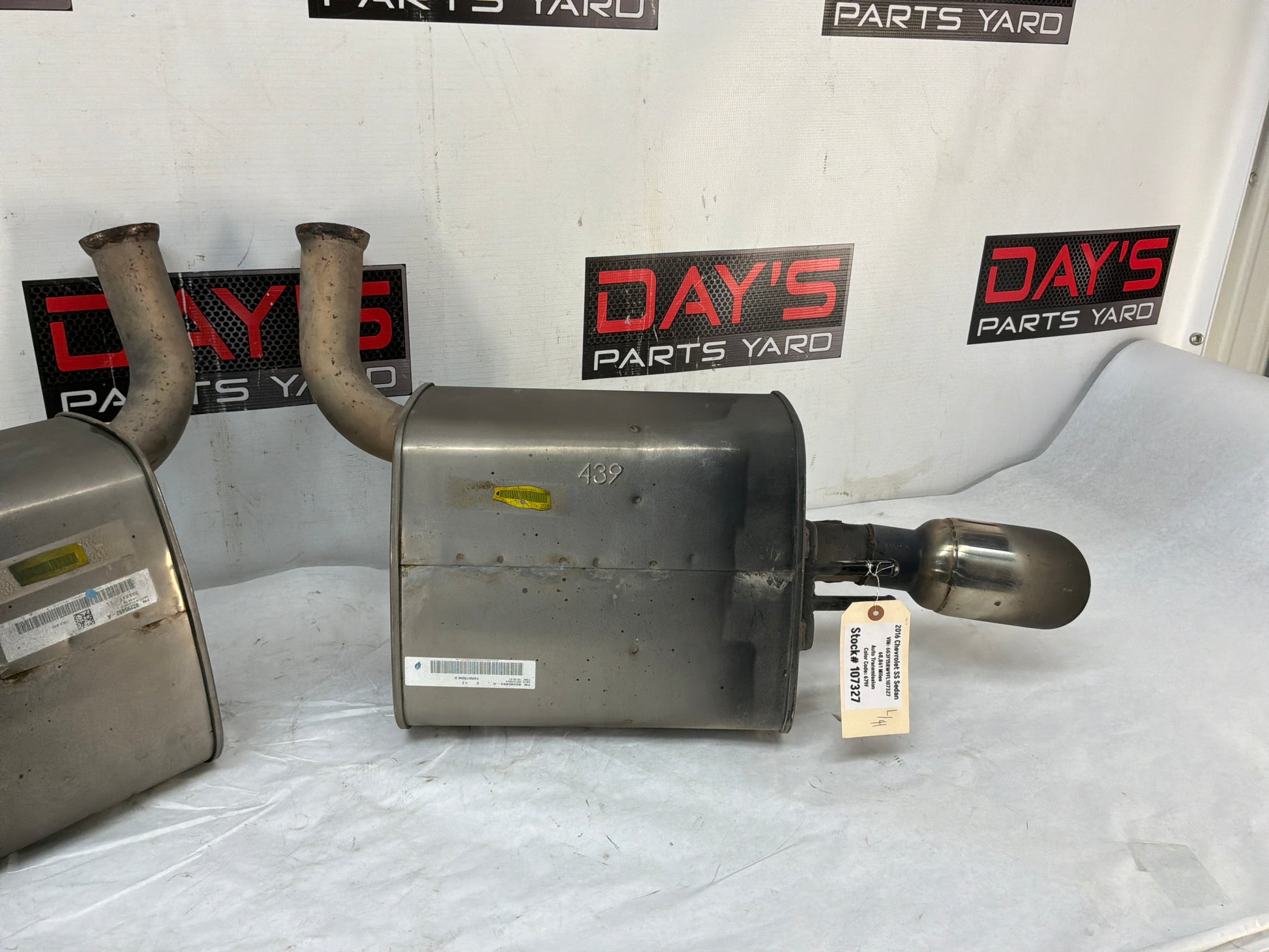 Mufflers - Day's Parts Yard