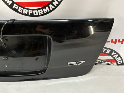 2004 Pontiac GTO Trunk Deck Lid Filler Insert Applique Panel Black OEM
