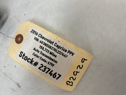 2016 Chevy Caprice PPV Drive Shaft Driveshaft Propeller Shaft OEM