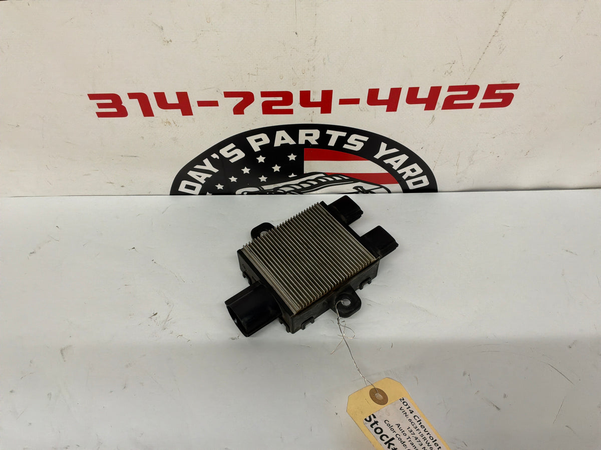 2014 Chevy SS Sedan Radiator Cooling Fan Motor Module OEM