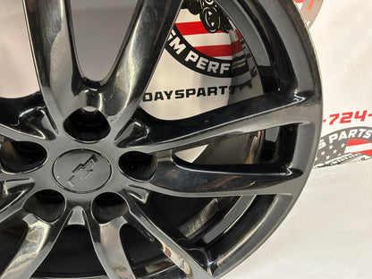 2014 Chevy SS Sedan Black Front Wheel 20x8.5 OEM