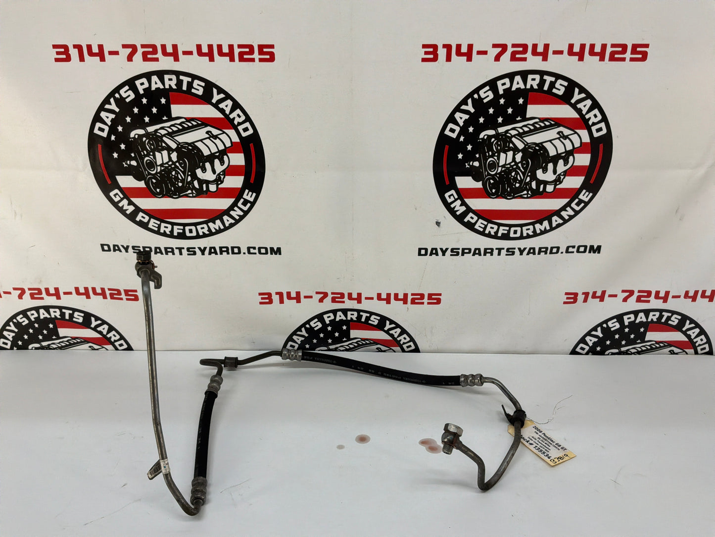 2008 Pontiac G8 GT Power Steering Hose Line Tube OEM
