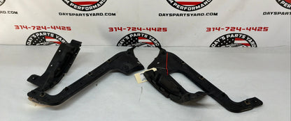 2016 Chevy Caprice PPV RH & LH Rear Bumper Guide Brackets Mounts OEM