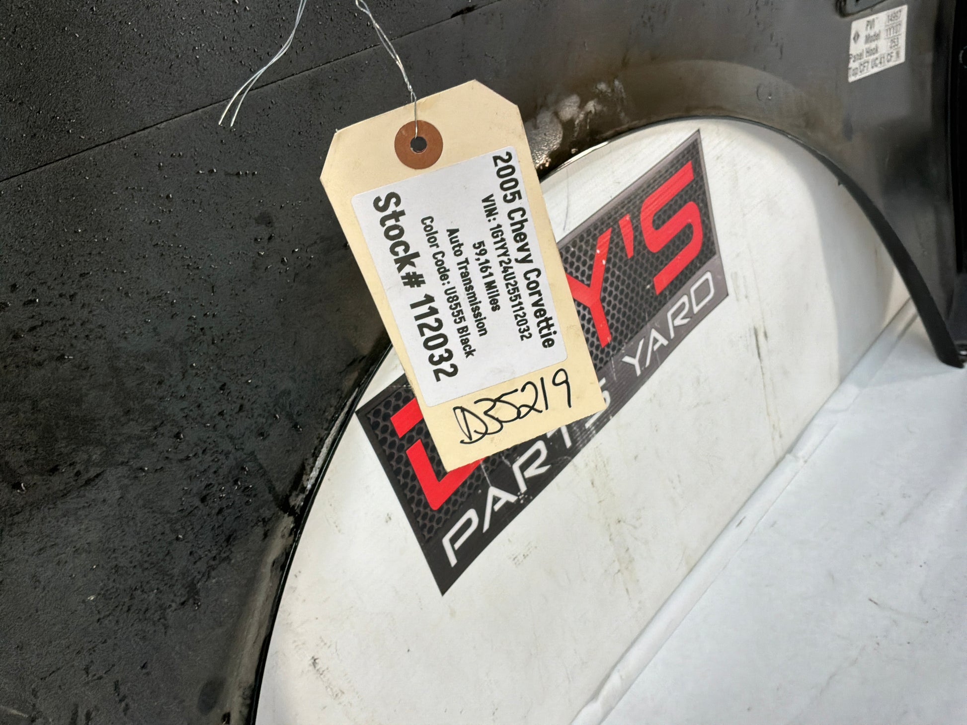 Front rh quarter panel - Day's Parts Yard