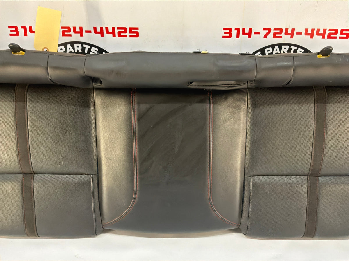 2014 Chevy SS Sedan Seats Fronts and Rears Black Leather Alcantara Suede OEM