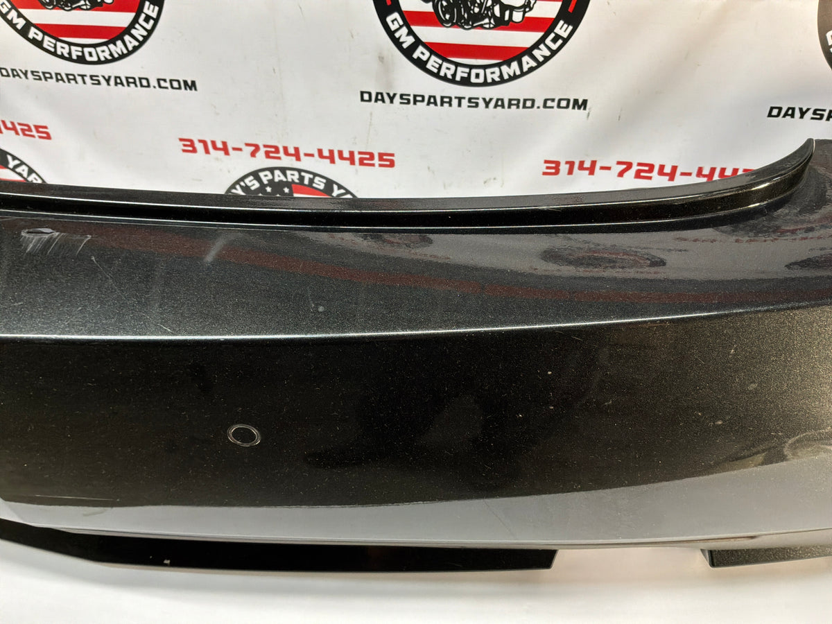 2012 Cadillac CTS-V  Complete Rear Bumper Black OEM