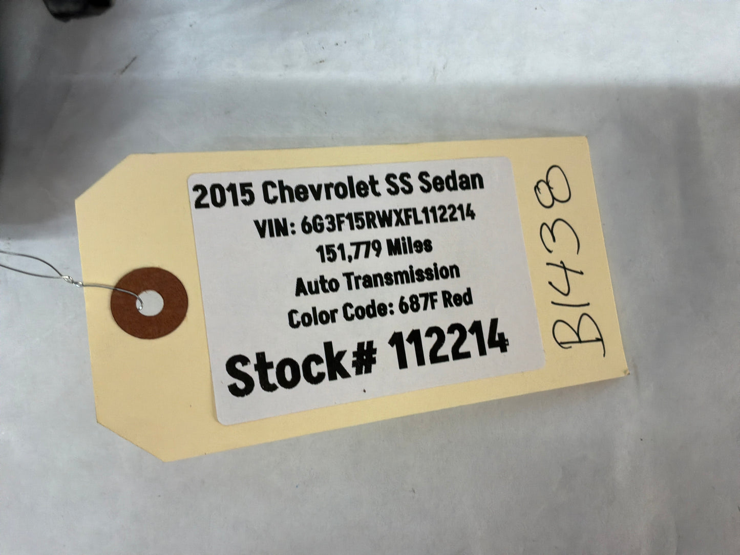 2015 Chevy SS Sedan Complete Steering Column Cover OEM