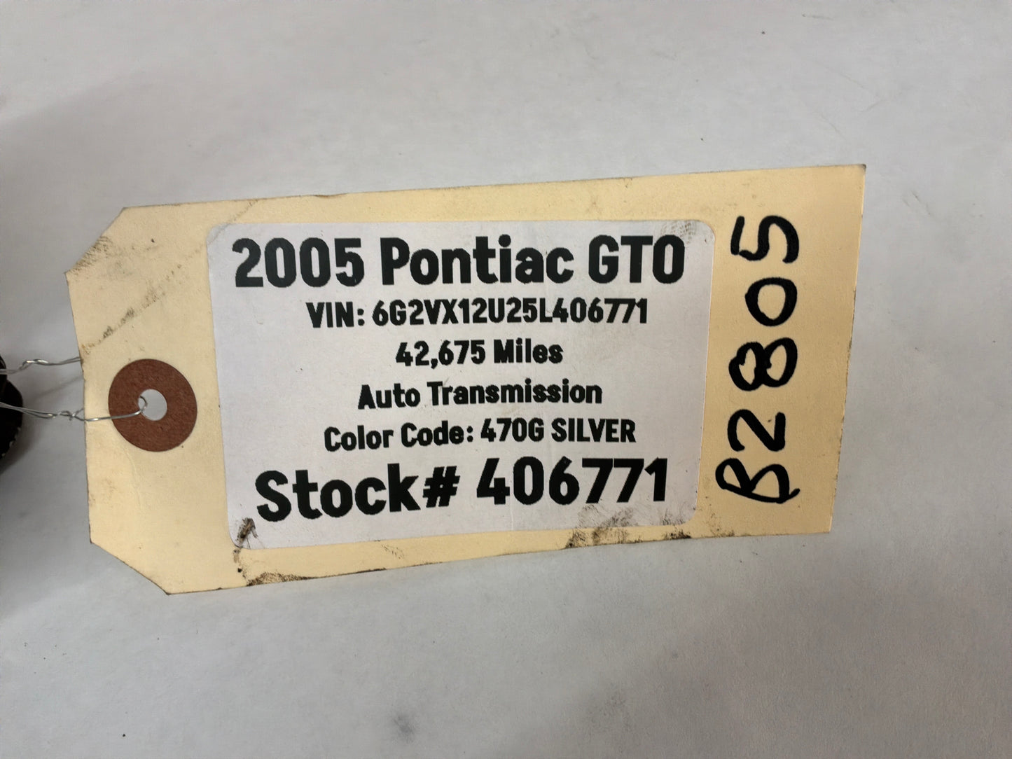 2005 Pontiac GTO LH Driver Front Suspension Lower Control Arm Radius Rod OEM
