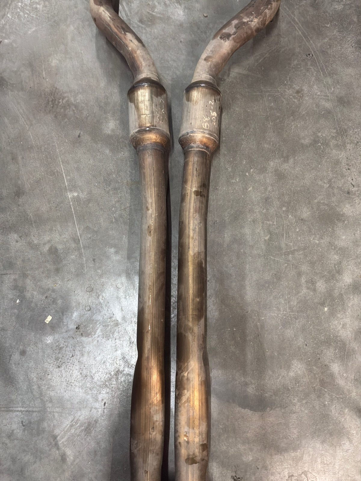 2009 Cadillac CTS-V Factory OEM Cat Back Exhaust Mufflers