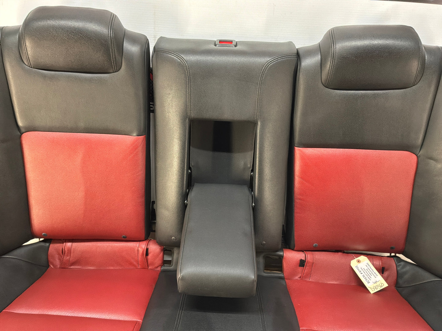 2008 Pontiac G8 GT Seats Fronts and Rear Red and Black Leather OEM