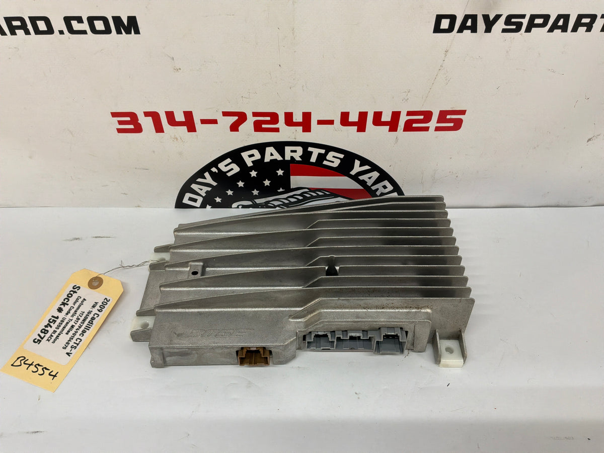 2009 Cadillac CTS-V Bose Radio Stereo Speaker Amplifier OEM