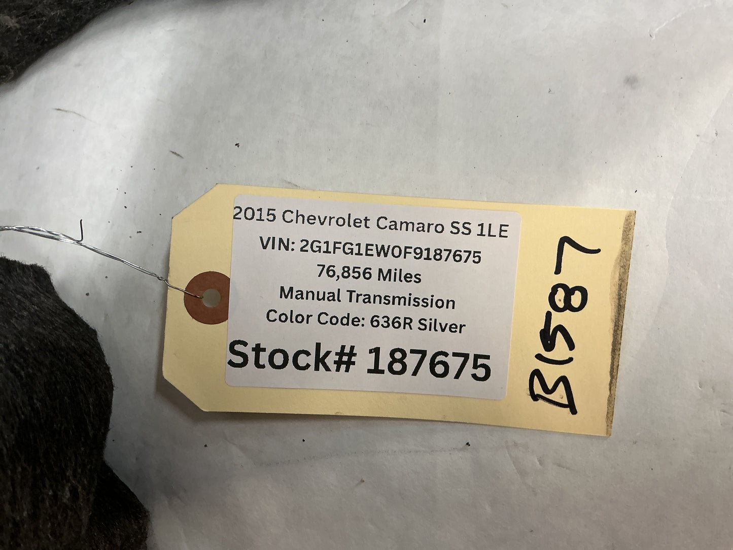 2015 Chevy Camaro SS RH & LH Interior Quarter Panel Trunk Compartment Felt Carpet Liner OEM