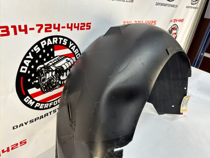 2009 Cadillac CTS-V RH Passenger Rear Fender Wheel House Well Liner OEM