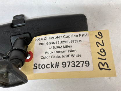 2014 Chevy Caprice PPV Rearview Mirror OEM