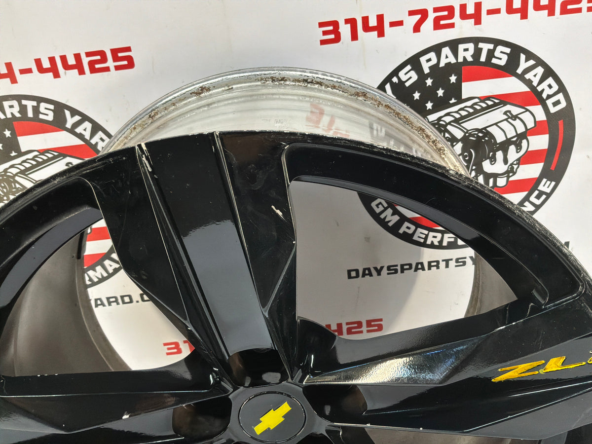 2014 Chevy Camaro ZL1 OEM Rear Wheel 20x11 5 Spoke