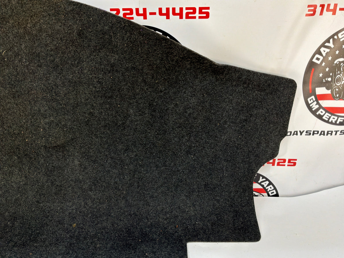 2015 Chevy Camaro SS 1LE Trunk Cargo Carpet Spare Tire Floor Cover OEM