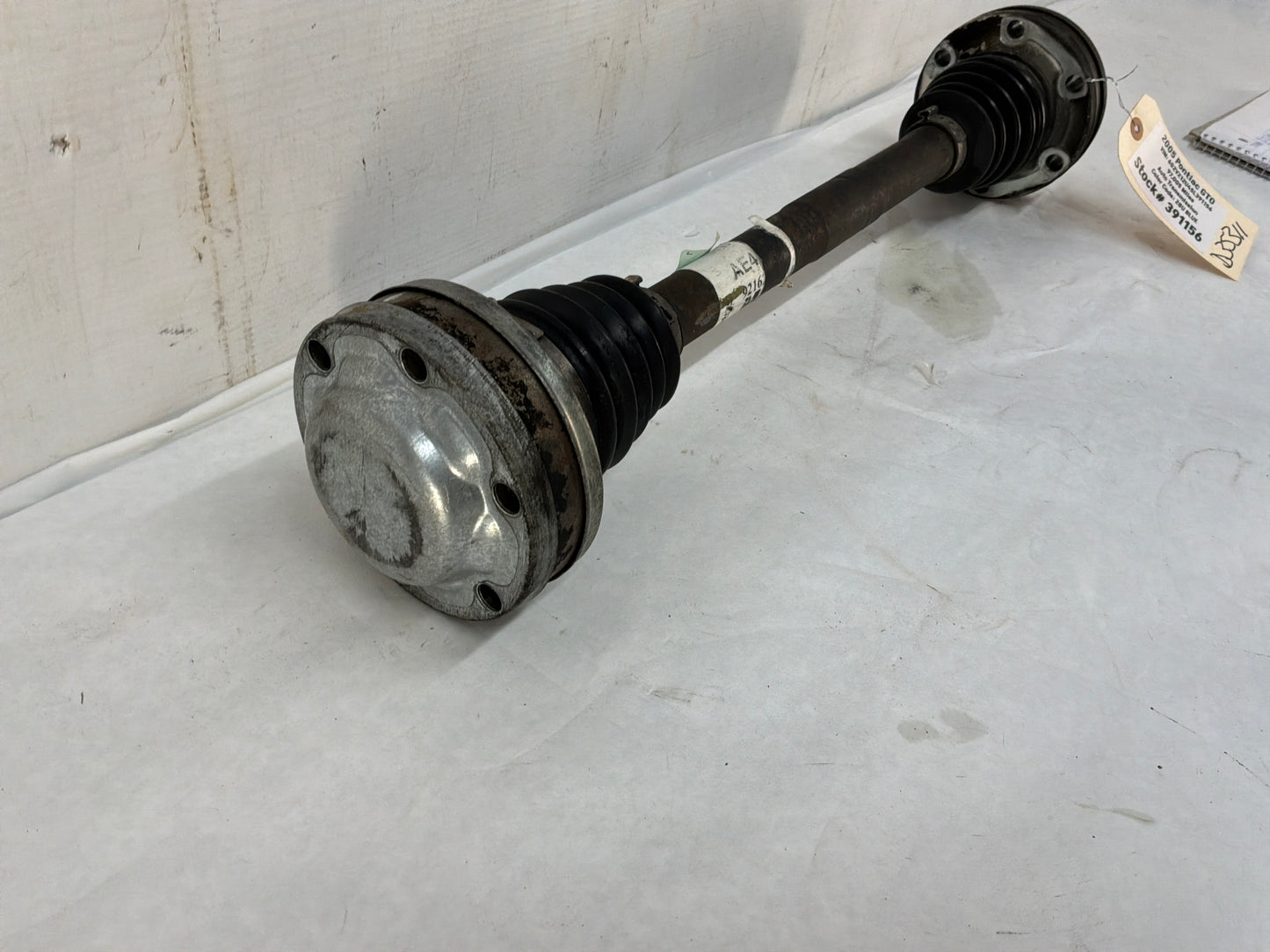 Lh axle - Day's Parts Yard