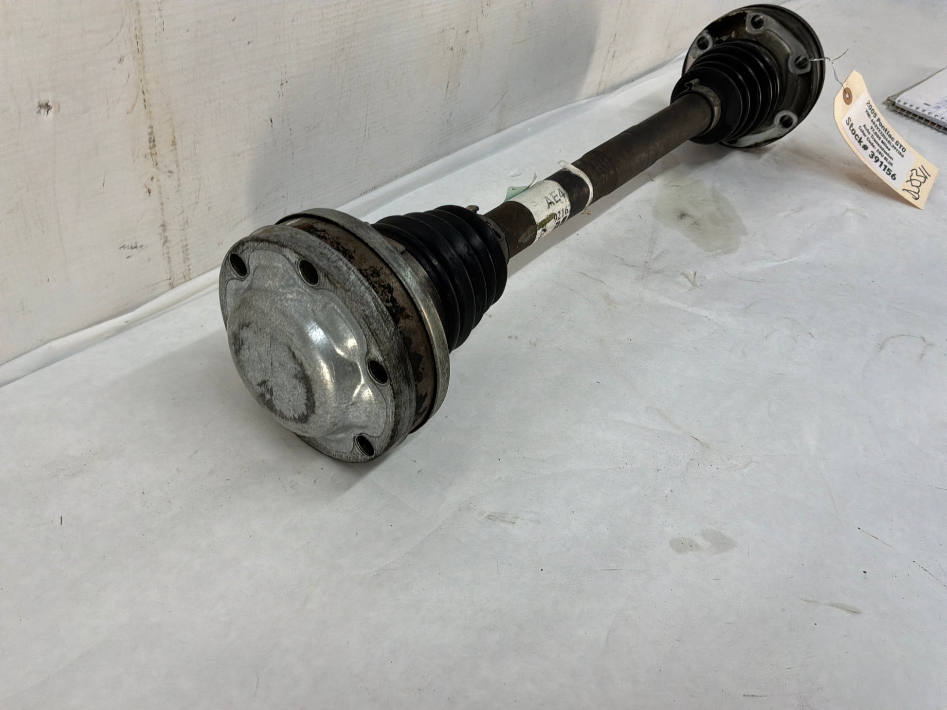 Lh axle - Day's Parts Yard