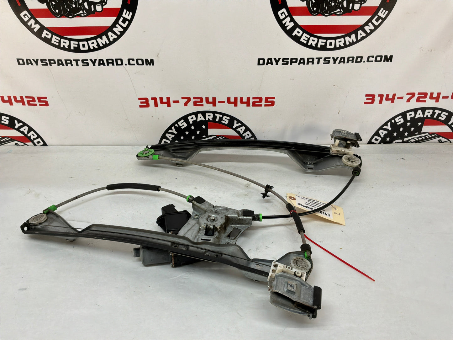 2014 Chevy SS Sedan RH Passenger Front Window Regulator Motor OEM
