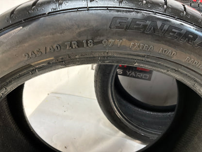 Genera G- Max Tire Set 245/40ZR18 - Day's Parts Yard