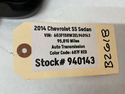 2014 Chevy SS Sedan Over Head Console Dome Light Frame Bracket Bezel OEM