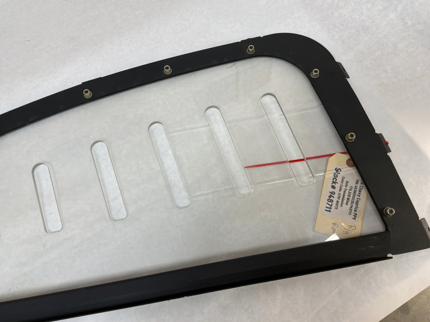 2014 Chevy Caprice PPV RH & LH Rear Window Protector  OEM