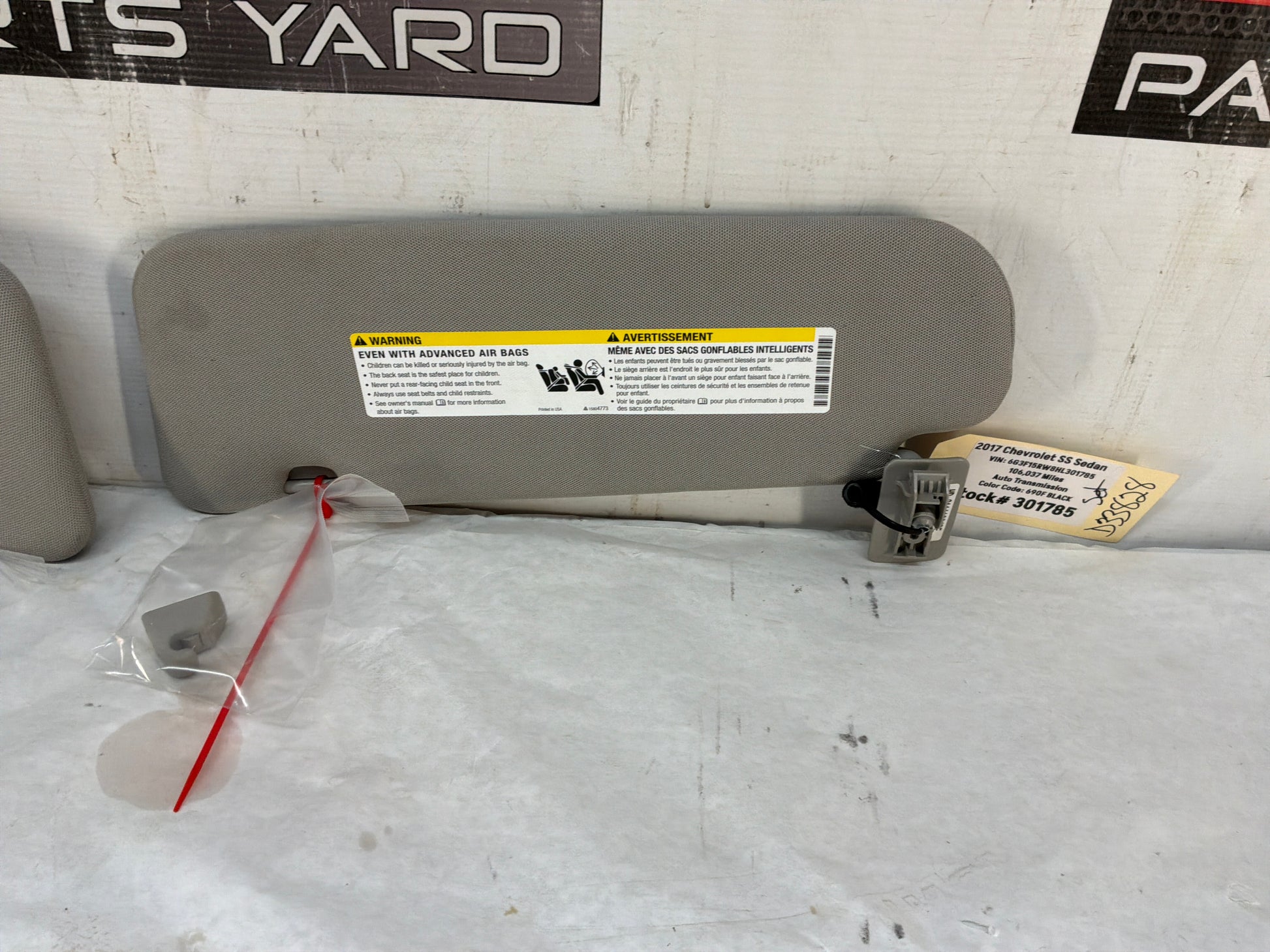 Sunvisors - Day's Parts Yard