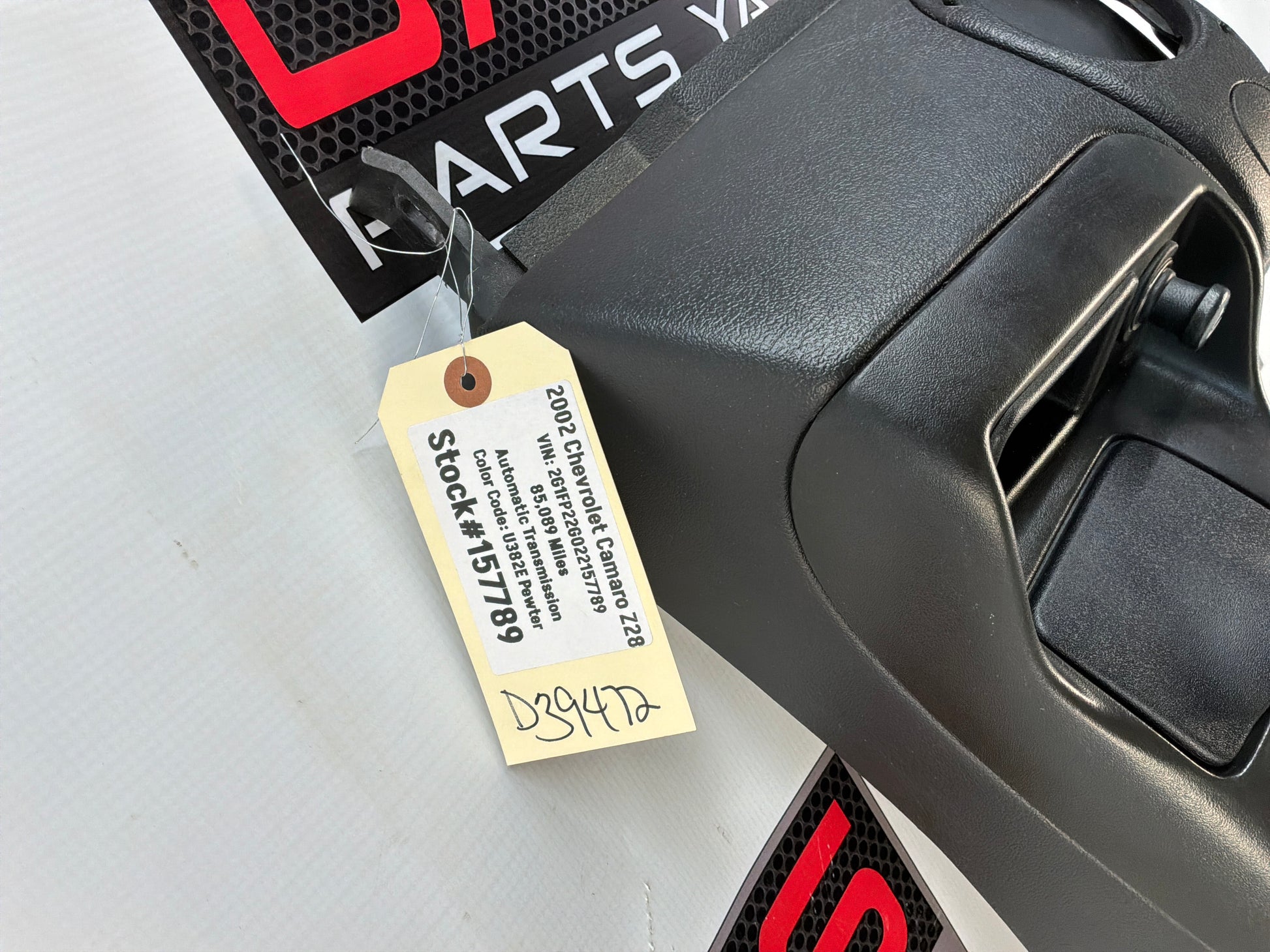 Center console - Day's Parts Yard