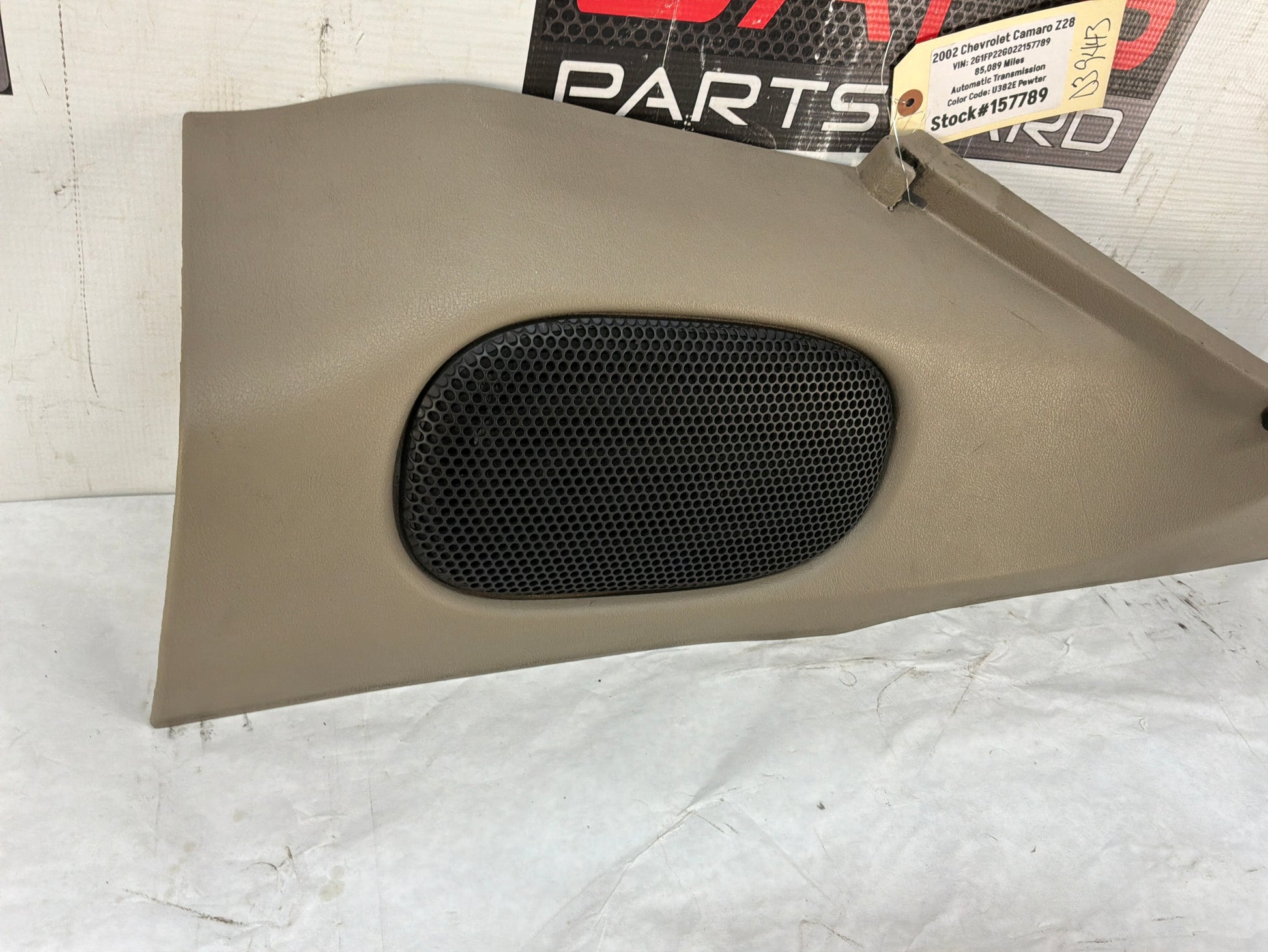 Lh trunk speaker panel - Day's Parts Yard