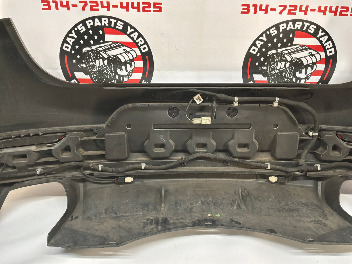 2014 Chevy SS Sedan Complete Rear Bumper Cover Panel Silver OEM