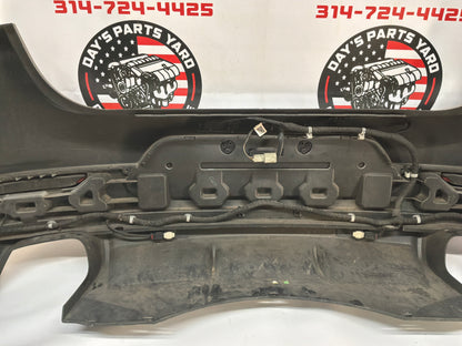 2014 Chevy SS Sedan Complete Rear Bumper Cover Panel Silver OEM