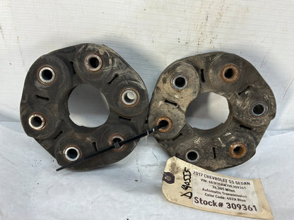 2017 Chevy SS Sedan Driveshaft Drive Shaft Couplers Isolators OEM