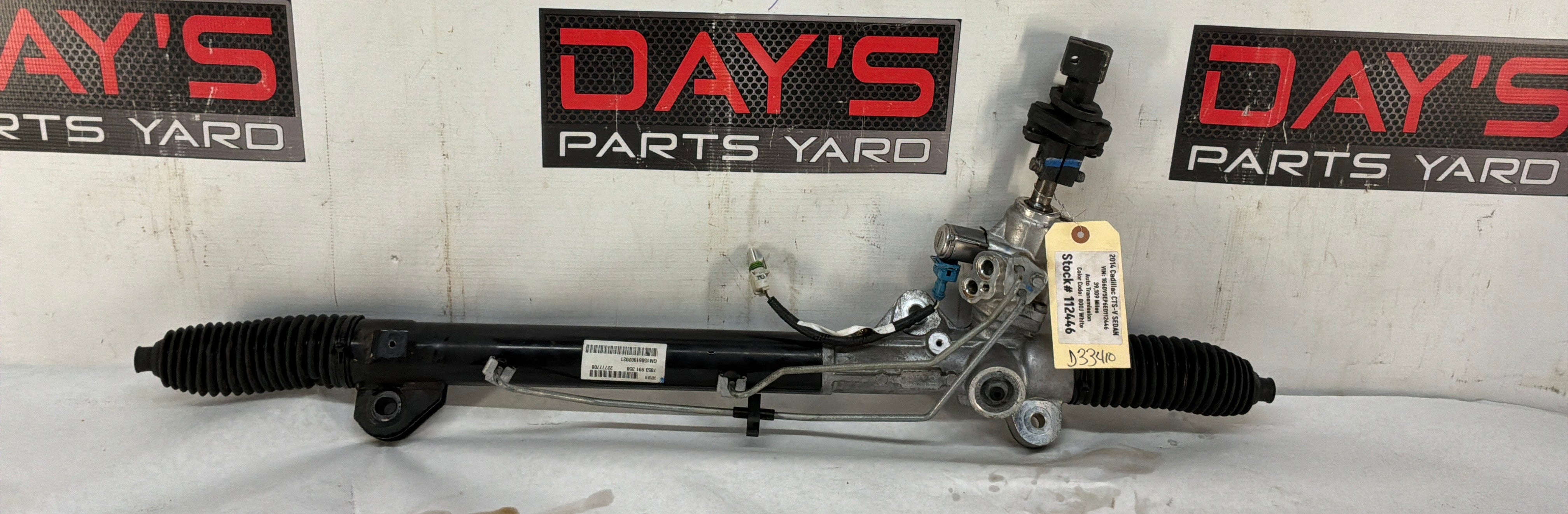 2014 Cadillac CTS-V Sedan Hydraulic Rack and Pinion Steering Gear OEM