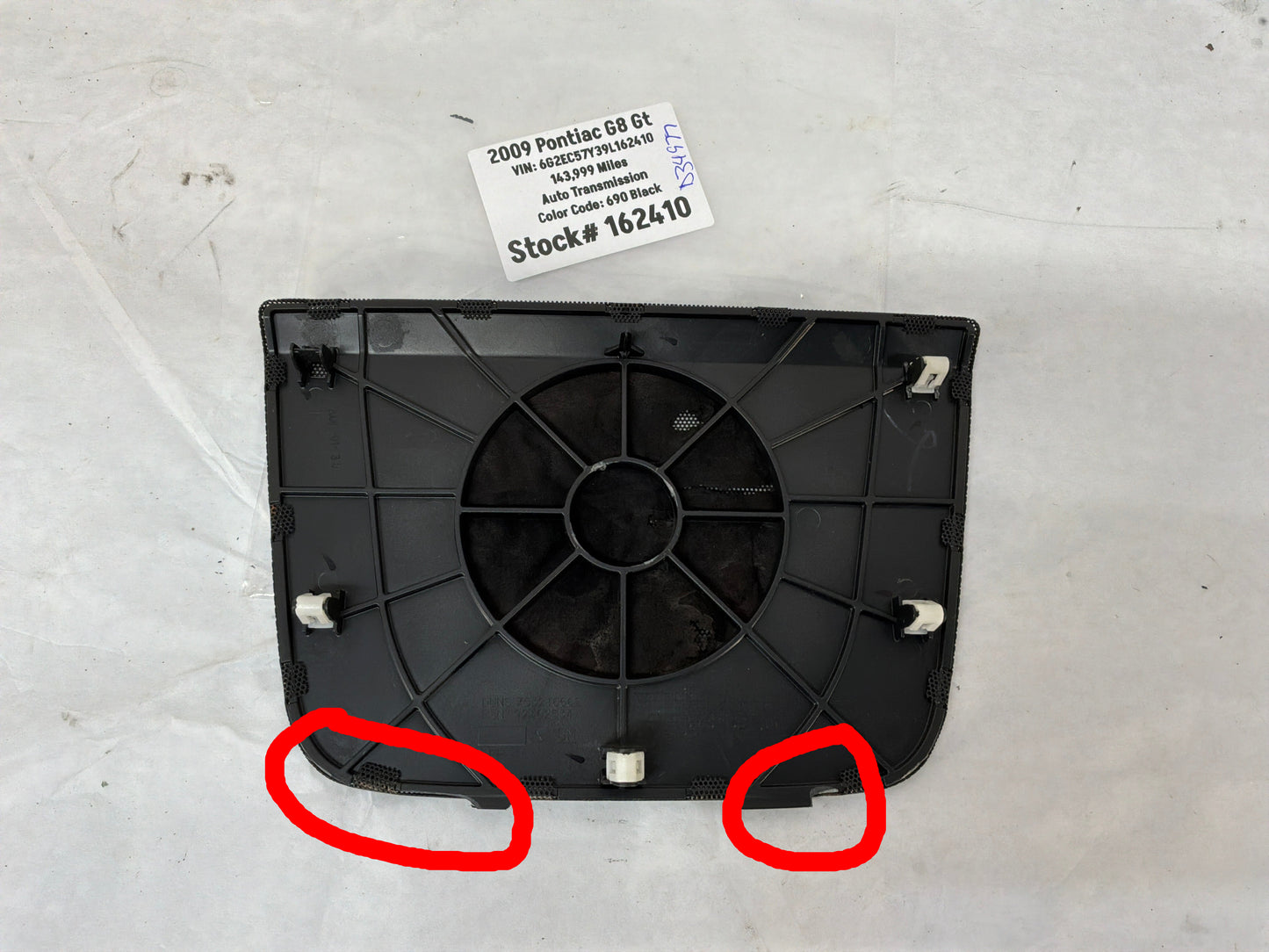 Speaker cover - Day's Parts Yard