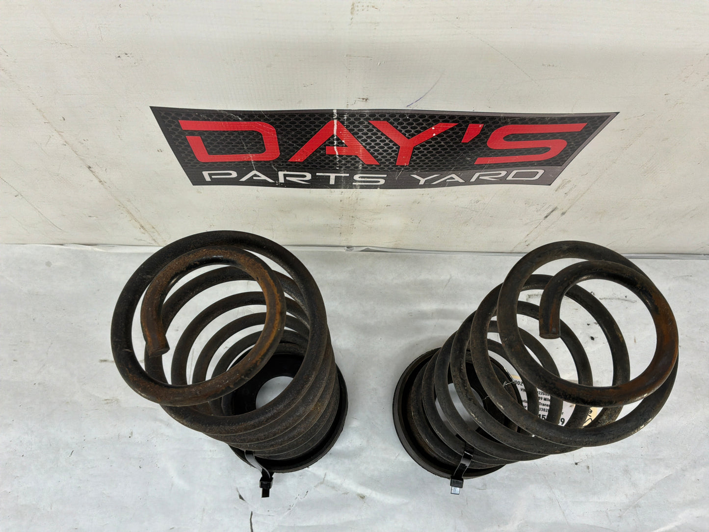Rear coil springs - Day's Parts Yard