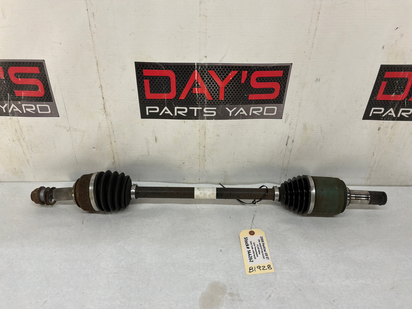 2008 Pontiac G8 GT LH Driver Rear CV Axle Half Shaft OEM