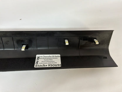 2014 Chevy SS Sedan RH Passenger Front Interior Carpet Retainer Sill Moldings Trim OEM
