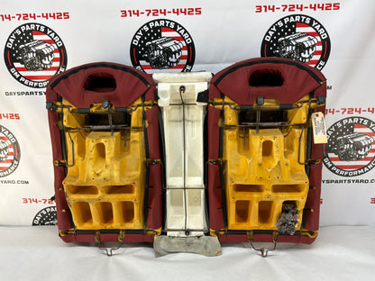 2004 Pontiac GTO Red Leather Seats Fronts and Rears OEM