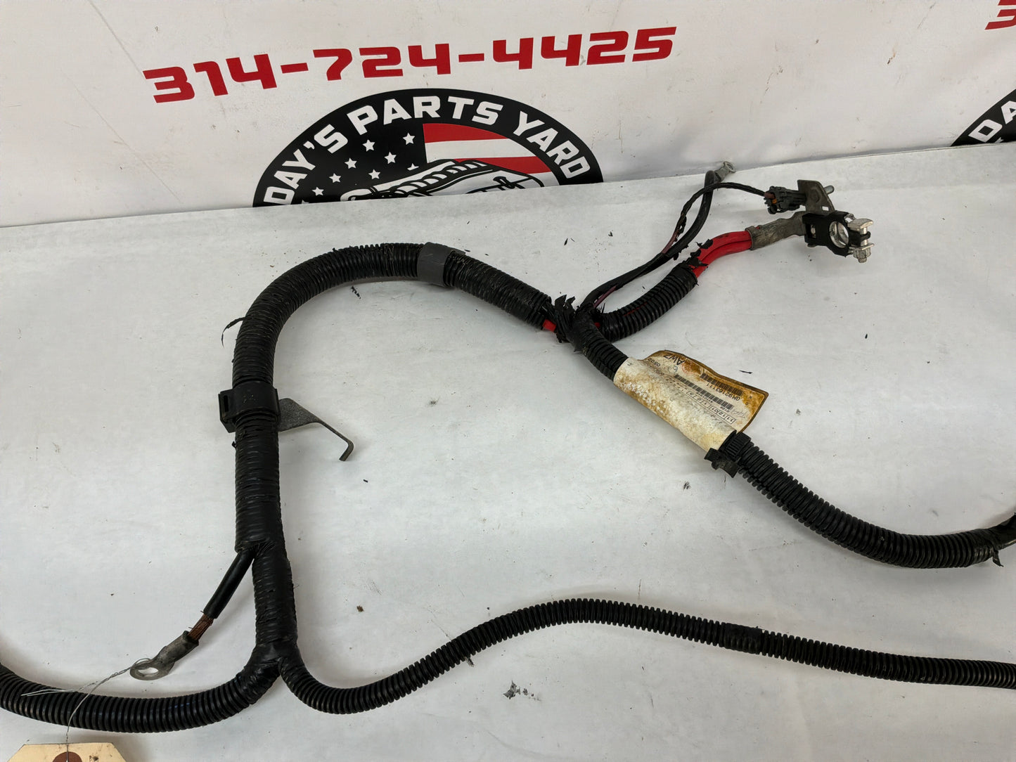 2005 Pontiac GTO Starter Alternator Positive Negative Battery Cable Wire Wiring Harness OEM