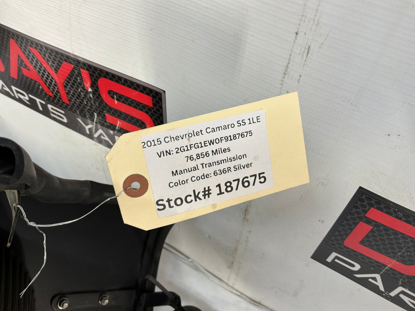 2015 Chevrolet Camaro SS 1LE K&N Air Charger 63-3074 Cold Air Intake CAI Assembly