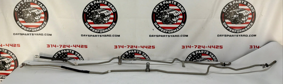 2013 Chevy Camaro ZL1 Rear End Rearend Differential Cooler Lines Hoses Tubes Pipes OEM