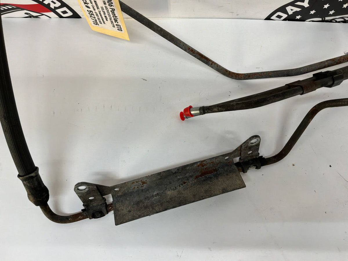 2006 Pontiac GTO Power Steering Lines Hoses Tubes OEM