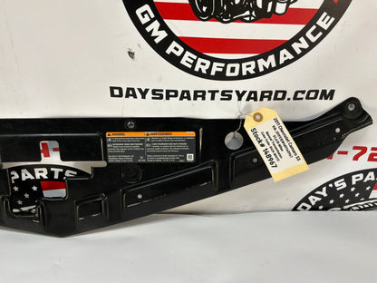 2011 Chevy Camaro SS Upper Radiator Shield Bumper Cover Brace OEM
