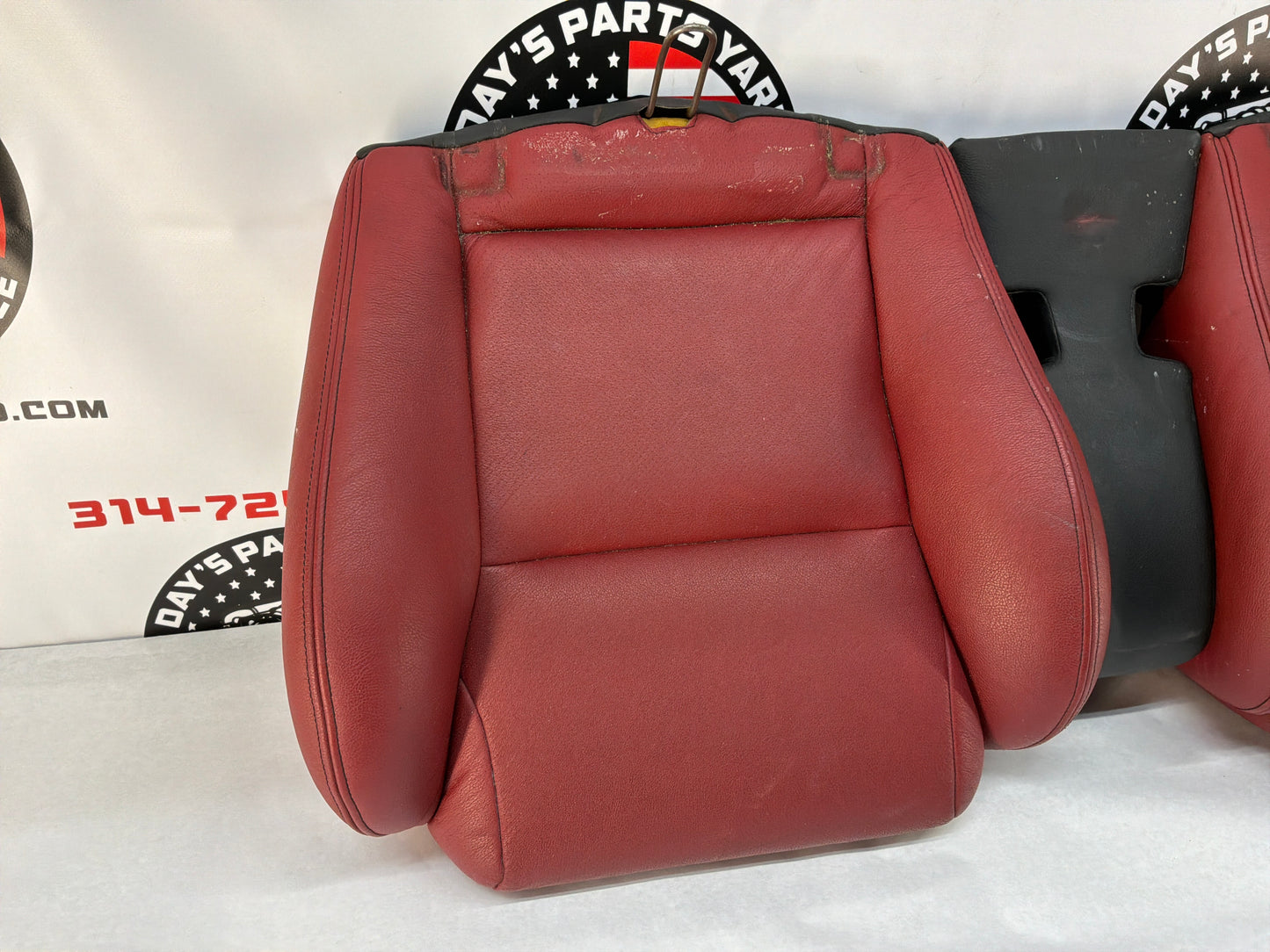 2004 Pontiac GTO Red Leather Seats Fronts and Rears OEM