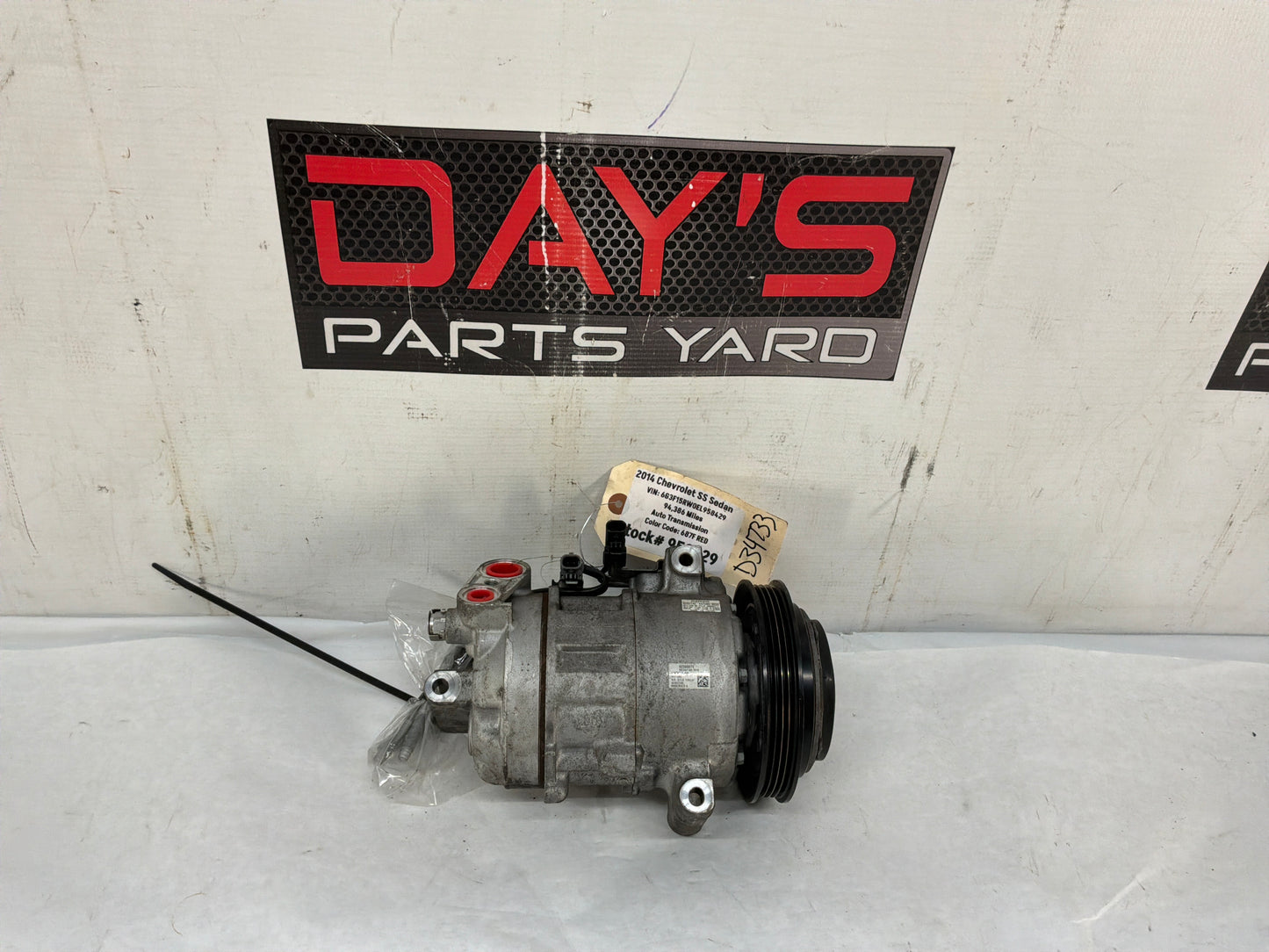 Ac cond - Day's Parts Yard
