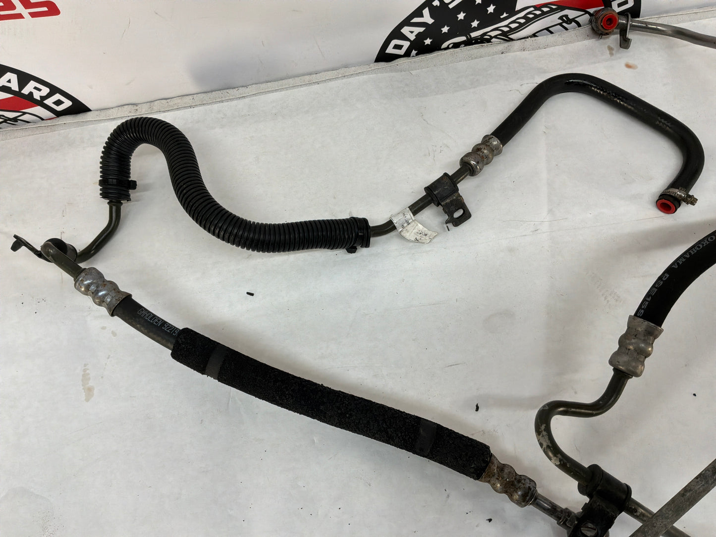 2009 Pontiac G8 GT Power Steering Rack and Pinion Gear Lines Hoses Tubes OEM