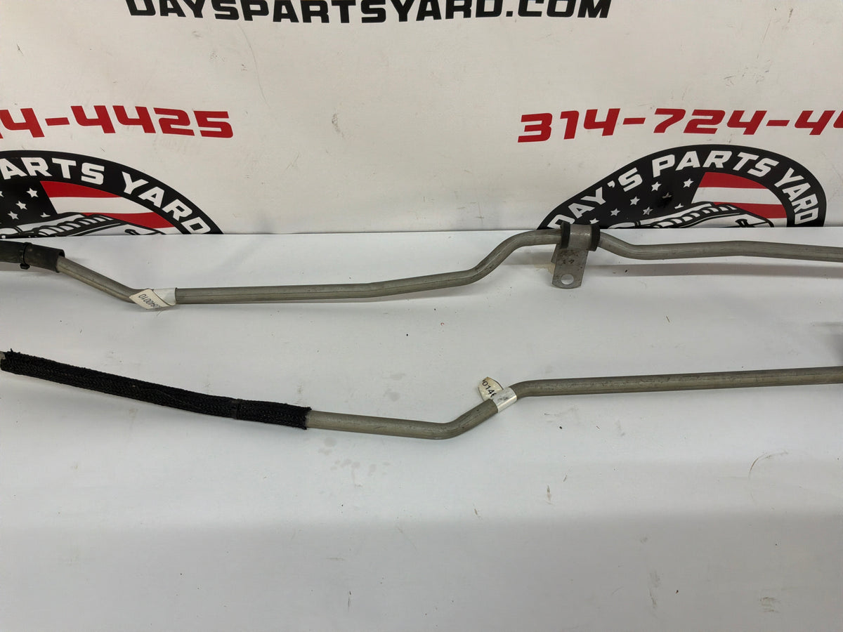 2013 Chevy Camaro ZL1 Rear End Rearend Differential Cooler Lines Hoses Tubes Pipes OEM