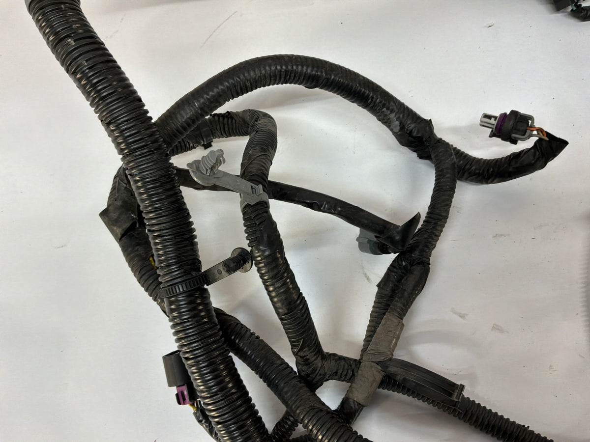 2013 Chevy Camaro ZL1 Engine Bay Head Lamp Light Firewall Wire Wiring Harness OEM