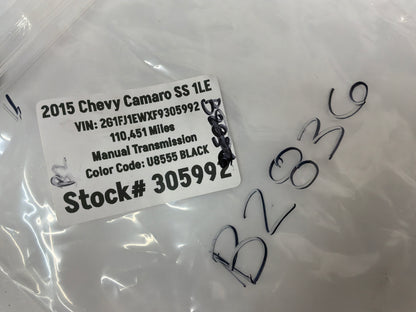 2015 Chevy Camaro SS 1LE Shark Fin Radio Antenna OEM